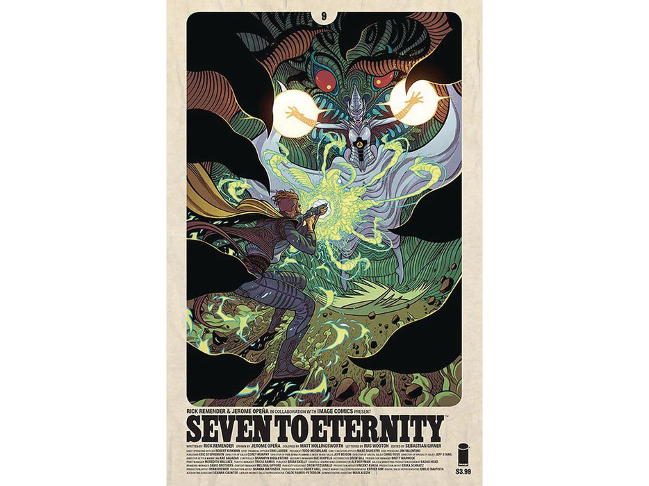 Comic Books, Hardcovers & Trade Paperbacks Image Comics - Seven To Eternity 009 Cover B (Cond. VF-) 19027 - Cardboard Memories Inc.