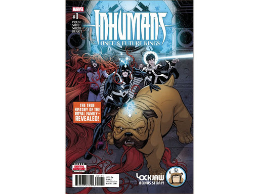 Comic Books Marvel Comics - Inhumans Once & Future Kings (2017) 001 (of 005) (Cond. VF-) 20181 - Cardboard Memories Inc.