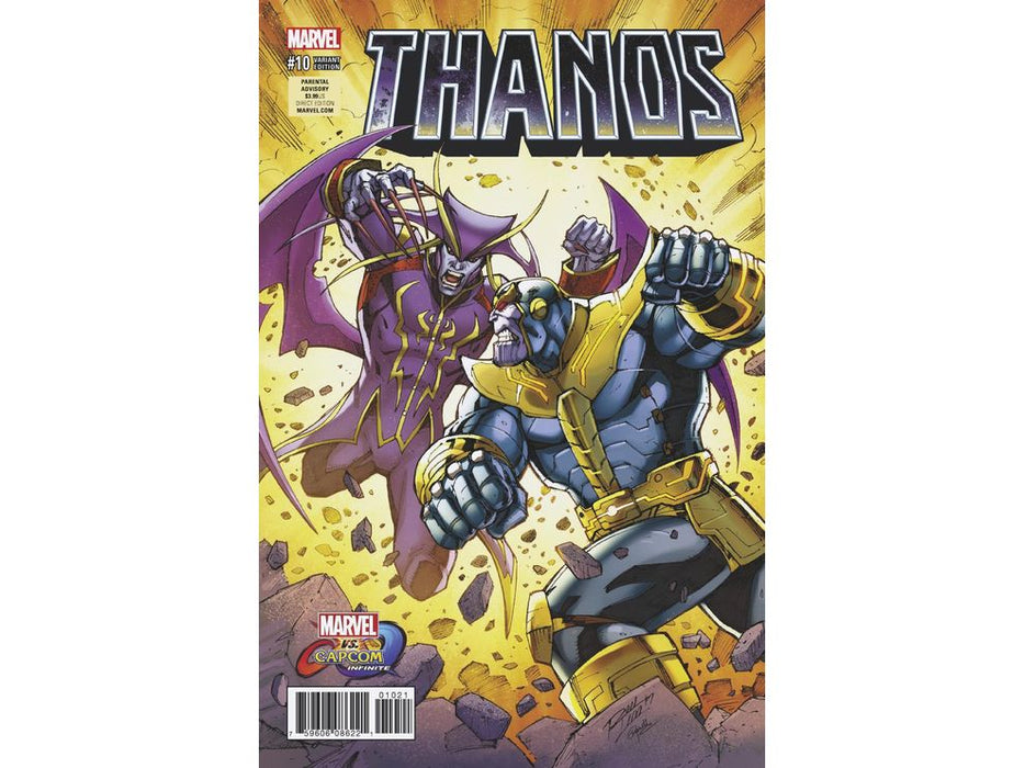 Comic Books, Hardcovers & Trade Paperbacks Marvel Comics - Thanos 010 Marvel VS Capcom Variant (Cond. VF-) 19041 - Cardboard Memories Inc.