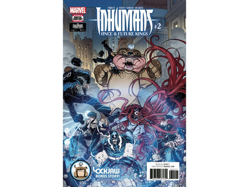 Comic Books Marvel Comics - Inhumans Once & Future Kings (2017) 002 (of 005) (Cond. VF-) 20182 - Cardboard Memories Inc.
