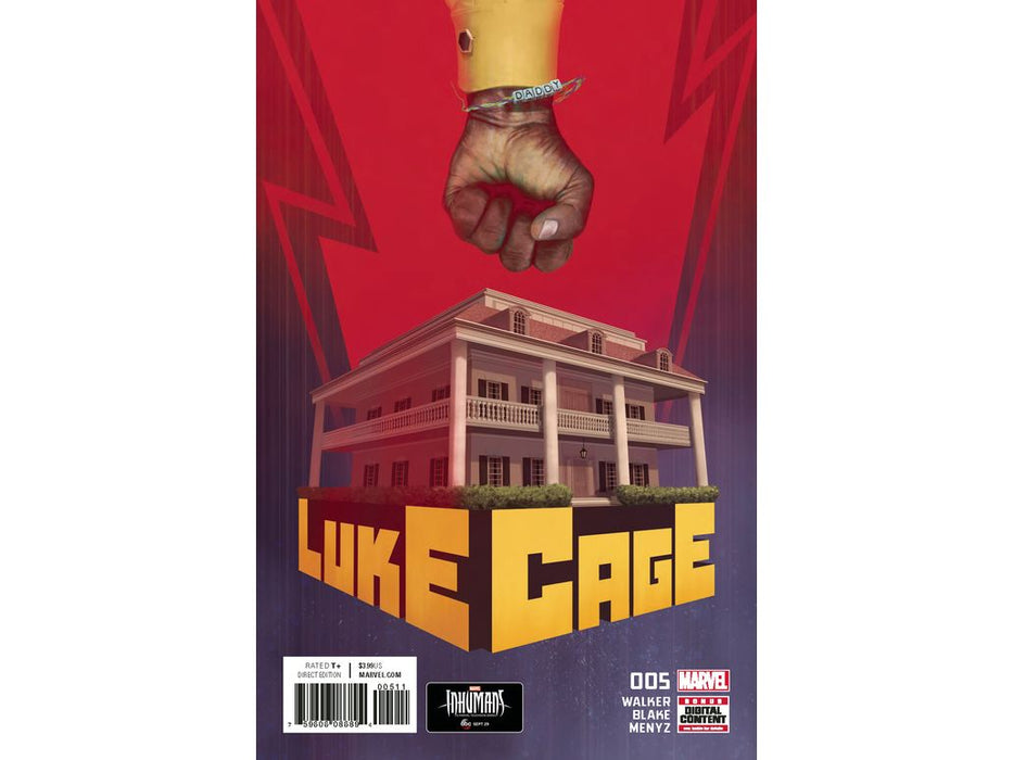 Comic Books Marvel Comics - Luke Cage (2017) 005 (Cond. VF-) 20179 - Cardboard Memories Inc.
