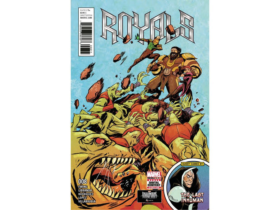 Comic Books Marvel Comics - Royals (2017) 008 (Cond. VF-) - 18726 - Cardboard Memories Inc.