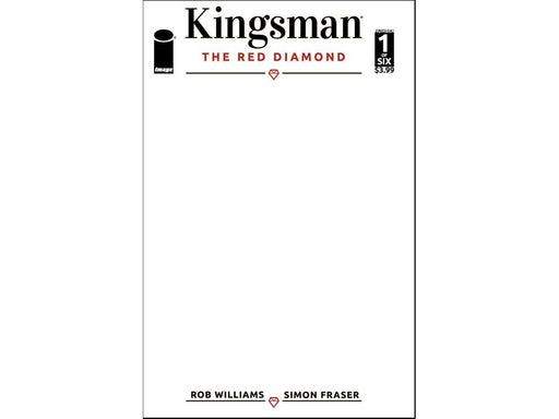Comic Books, Hardcovers & Trade Paperbacks Image Comics - Kingsman Red Diamond 001 Blank Variant (Cond. VF-) 19026 - Cardboard Memories Inc.