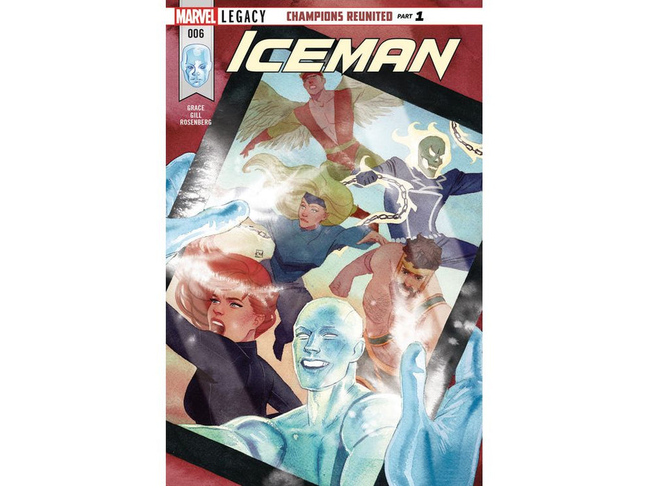 Comic Books, Hardcovers & Trade Paperbacks Marvel Comics - Iceman 006 (Cond. VF-) 19014 - Cardboard Memories Inc.