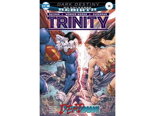 Comic Books DC Comics - Trinity (2017) 014 (Cond. VF-) - 19500 - Cardboard Memories Inc.