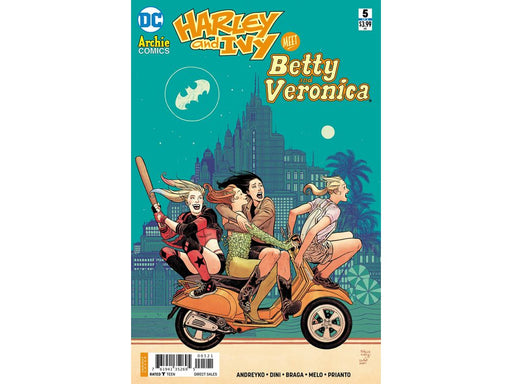 Comic Books DC Comics - Harley & Ivy Meet Betty & Veronica (2017) 005 (of 6) - Evely Variant Edition (Cond. VF-) - 18747 - Cardboard Memories Inc.
