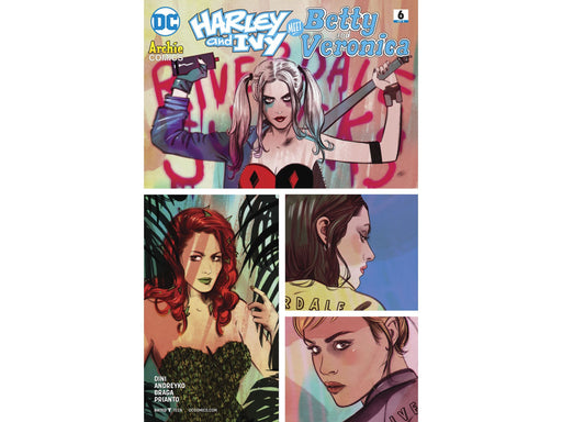 Comic Books DC Comics - Harley & Ivy Meet Betty & Veronica (2017) 006 (of 6) (Cond. VF-) - 18748 - Cardboard Memories Inc.