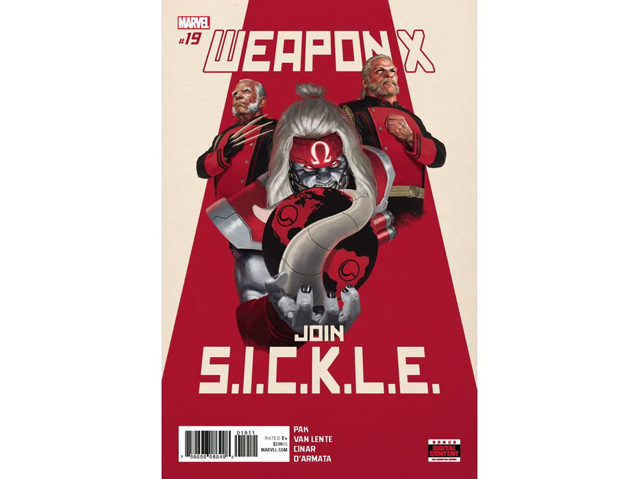 Comic Books Marvel Comics - Weapon X 019 (Cond. VF-) - 17531 - Cardboard Memories Inc.