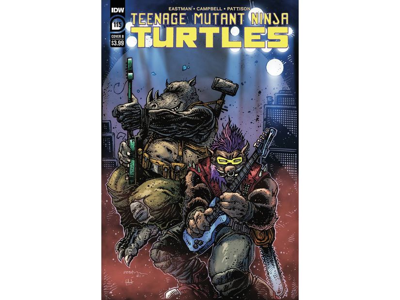 Comic Books, Hardcovers & Trade Paperbacks Marvel Comics - TMNT Ongoing (2021) 115 - CVR B Eastman Variant Edition (Cond. VF-) - 18248 - Cardboard Memories Inc.