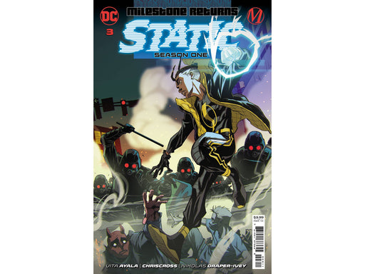 Comic Books DC Comics - Static 003 (Cond. VF-) - 17640 - Cardboard Memories Inc.