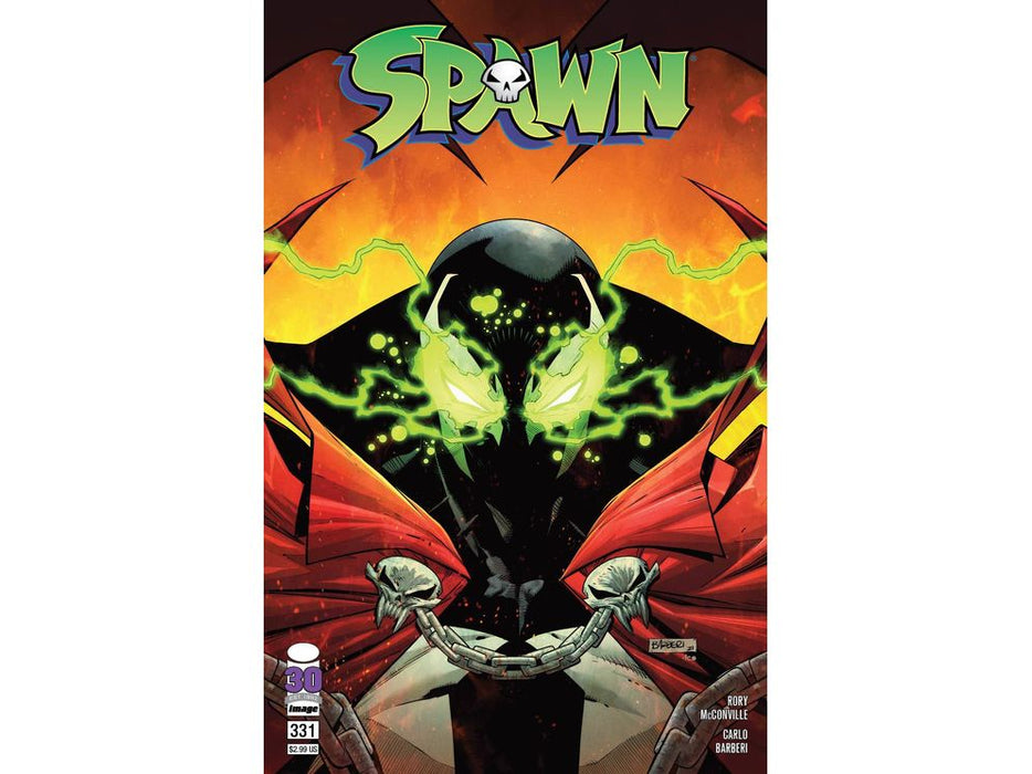 Comic Books Image Comics - Spawn (2023) 331 - CVR B Barberi Variant Edition (Cond. VF-) - 18604 - Cardboard Memories Inc.