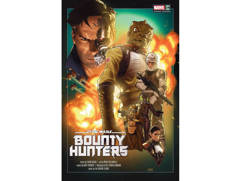 Comic Books Marvel Comics - Star Wars Bounty Hunters 028 (Variant A) (Cond. VF-) 17342 - Cardboard Memories Inc.