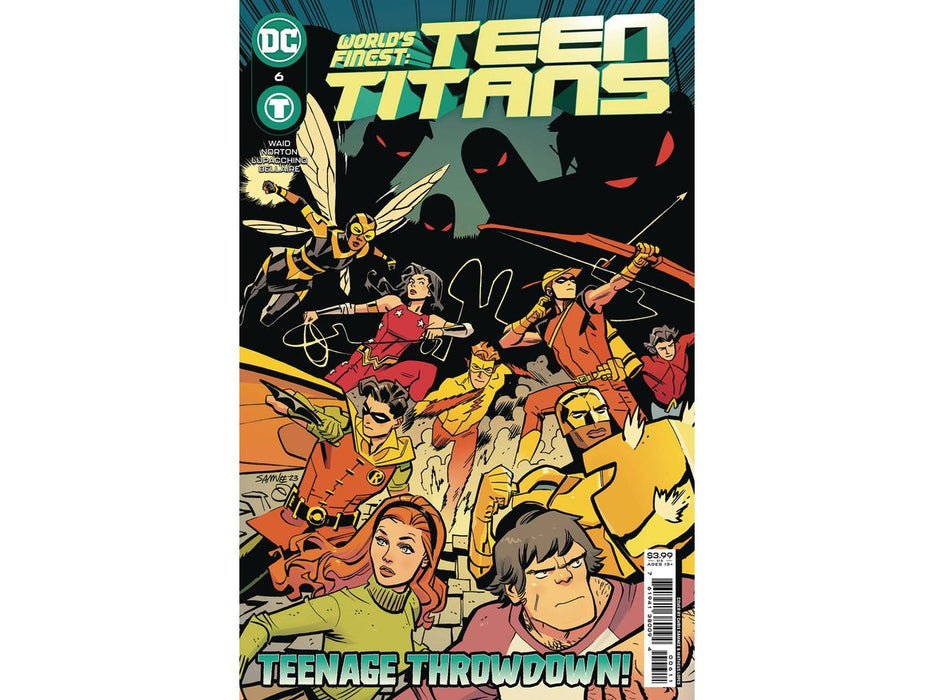 Comic Books DC Comics - World's Finest Teen Titans (2023) 004 - CVR A Samnee Variant Edition (Cond. VF-) 20188 - Cardboard Memories Inc.