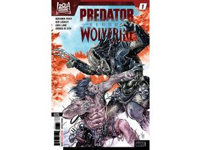 Comic Books Marvel Comics - Predator VS Wolverine 001 - Checchetto Variant Edition - 2nd Printing (Cond. VF-) - 20003 - Cardboard Memories Inc.