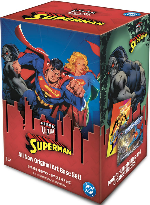 Trading Card Games Upper Deck - 2026 - Fleer Ultra - Superman - Blaster Box - Cardboard Memories Inc.