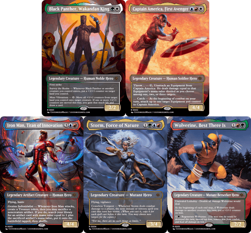 Supplies Magic the Gathering - Marvel 6 - Secret Lair - Cardboard Memories Inc.