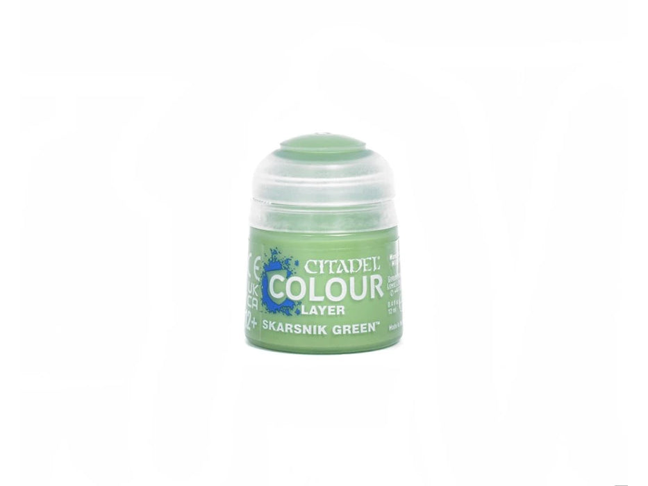 Paints and Paint Accessories Citadel Layer - Skarsnik Green 12ml - 22-26 - Cardboard Memories Inc.