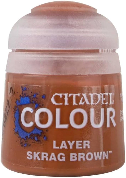 Paints and Paint Accessories Citadel Layer - Skrag Brown 12ml - 22-40 - Cardboard Memories Inc.