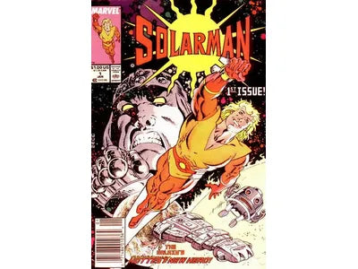 Comic Books Marvel Comics - Solarman (1989) 001 (Cond. VF-) - 19164 - Cardboard Memories Inc.