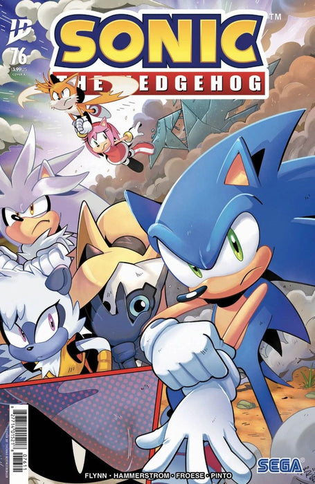 Comic Books IDW Comics - Sonic the Hedgehog (2018) 076 - Cover A Variant Edition (Cond. VF-) - 22541 - Cardboard Memories Inc.