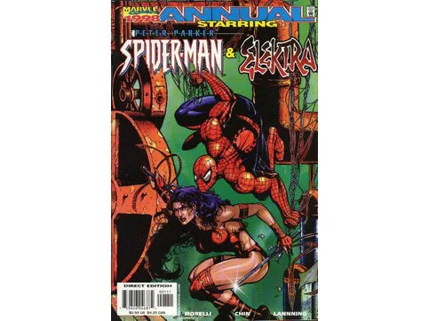 Comic Books Marvel Comics - Peter Parker Spider-Man (1999 Series) Annual 1998 (Cond. FN-) 20290 - Cardboard Memories Inc.