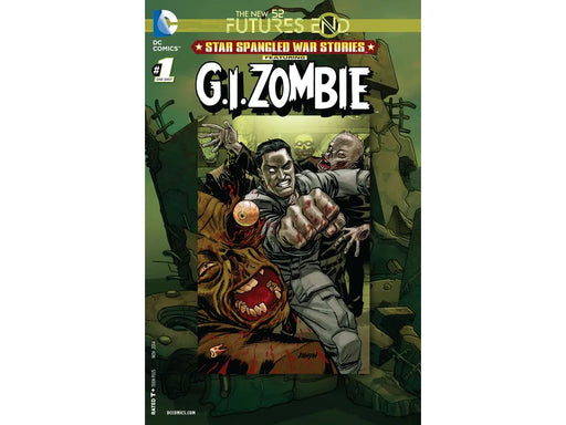 Comic Books DC Comics - GI Zombie Futures End 001 Non-3D Cover (Cond. VF-) - 19141 - Cardboard Memories Inc.