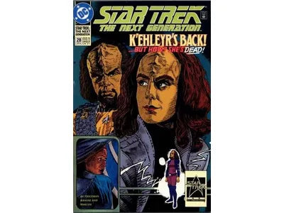 Comic Books DC Comics - Star Trek The Next Generation (1989 2nd Series) 028 (Cond. VF-) - 19083 - Cardboard Memories Inc.