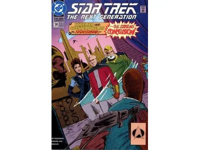 Comic Books DC Comics - Star Trek The Next Generation (1989 2nd Series) 038 (Cond. VF-) - 19093 - Cardboard Memories Inc.