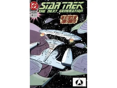 Comic Books DC Comics - Star Trek The Next Generation (1989 2nd Series) 040 (Cond. VF-) - 19095 - Cardboard Memories Inc.