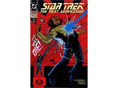 Comic Books DC Comics - Star Trek The Next Generation (1989 2nd Series) 049 (Cond. VF-) - 19104 - Cardboard Memories Inc.