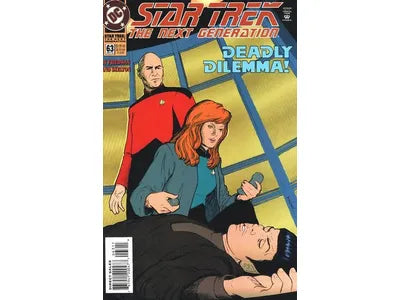 Comic Books DC Comics - Star Trek The Next Generation (1989 2nd Series) 063 (Cond. VF-) - 19118 - Cardboard Memories Inc.