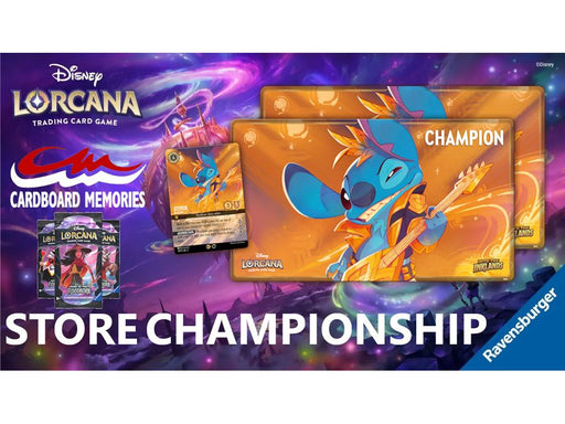 Trading Card Games Lorcana - Store Championship  - Registration - Sunday April 21st 11:30AM - Cardboard Memories Inc.