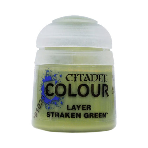 Paints and Paint Accessories Citadel Layer - Straken Green 22-28 - Cardboard Memories Inc.