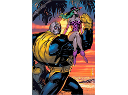 Comic Books Marvel Comics - Thanos (2017) 009 - CVR B Jim Lee Variant Edition (Cond. VF-) - 18700 - Cardboard Memories Inc.