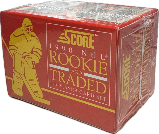 Sports Cards Score - 1990  - Hockey - Rookie and Traded - Factory Set - Cardboard Memories Inc.