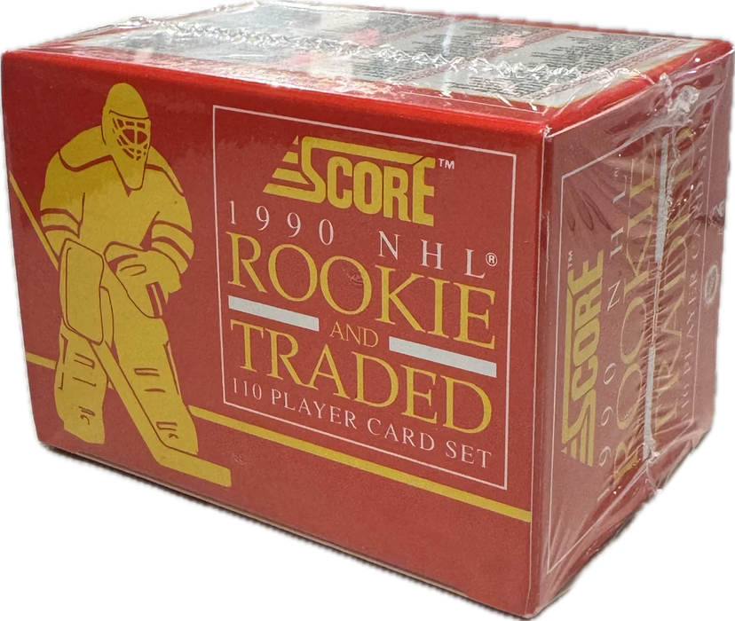 Sports Cards Score - 1990  - Hockey - Rookie and Traded - Factory Set - Cardboard Memories Inc.