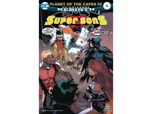 Comic Books DC Comics - Super Sons (2017) 006 (Cond. VF-) - 19050 - Cardboard Memories Inc.