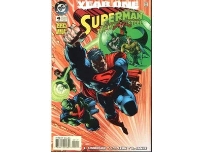 Comic Books DC Comics - Superman The Man Of Steel Annual 004 (Cond. VF-) 18795 - Cardboard Memories Inc.