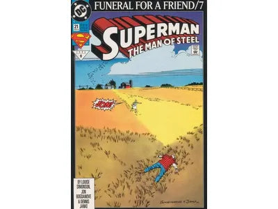Comic Books DC Comics - Superman Man of Steel (1991) 021 (Cond. VF-) 18767 - Cardboard Memories Inc.