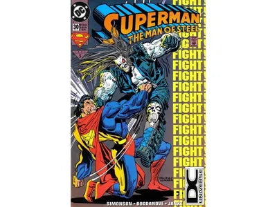 Comic Books DC Comics - Superman Man of Steel (1991) 030 (Cond. VF-) 18776 - Cardboard Memories Inc.