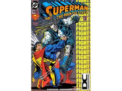 Comic Books DC Comics - Superman Man of Steel (1991) 030 (Cond. VF-) 18776 - Cardboard Memories Inc.