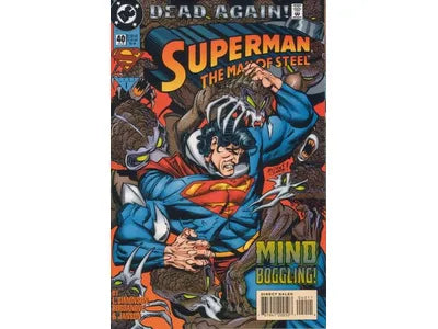 Comic Books DC Comics - Superman Man of Steel (1991) 040 (Cond. VF-) - 18750 - Cardboard Memories Inc.