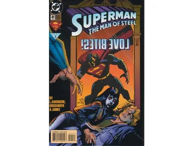 Comic Books DC Comics - Superman Man of Steel (1991) 041 (Cond. VF-) - 18751 - Cardboard Memories Inc.