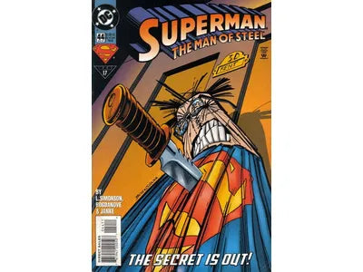 Comic Books DC Comics - Superman Man of Steel (1991) 044 (Cond. VF-) - 18754 - Cardboard Memories Inc.