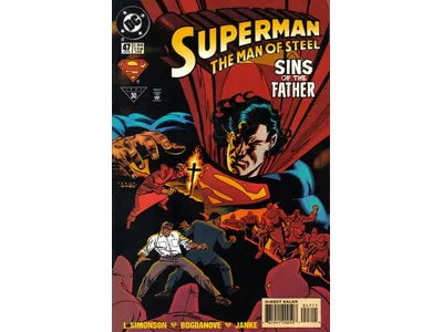 Comic Books DC Comics - Superman Man of Steel (1991) 047 (Cond. VF-) - 18757 - Cardboard Memories Inc.