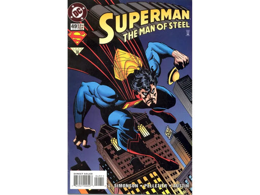 Comic Books DC Comics - Superman Man of Steel (1991) 049 (Cond. VF-) - 18759 - Cardboard Memories Inc.