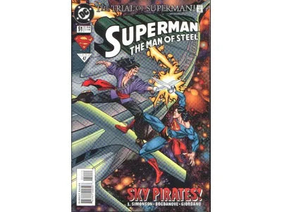 Comic Books DC Comics - Superman Man of Steel (1991) 051 (Cond. VF-) - 18761 - Cardboard Memories Inc.