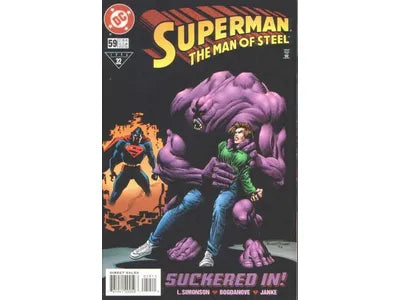 Comic Books DC Comics - Superman Man of Steel (1991) 059 (Cond. VF-) - 18740 - Cardboard Memories Inc.