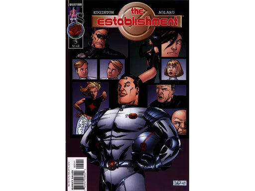 Comic Books Wildstorm - The Establishment (2001) 005 (Cond. VF-) - 19191 - Cardboard Memories Inc.