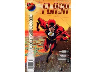Comic Books DC Comics - Flash 1,000,000 (1998) 001 (Cond VF-) - 16893 - Cardboard Memories Inc.